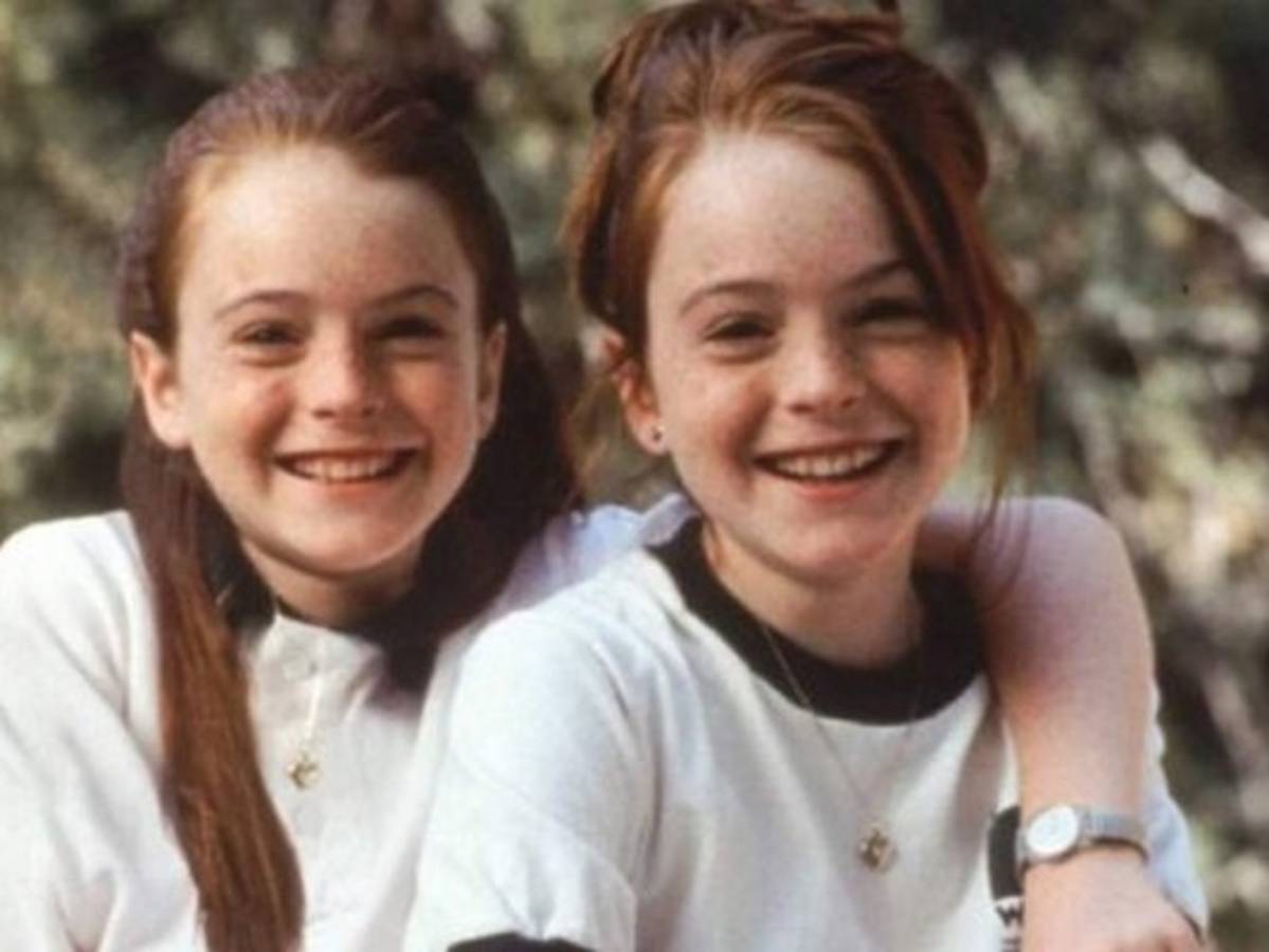 Lindsay Lohan se reencuentra con el elenco de 'Juego de Gemelas'