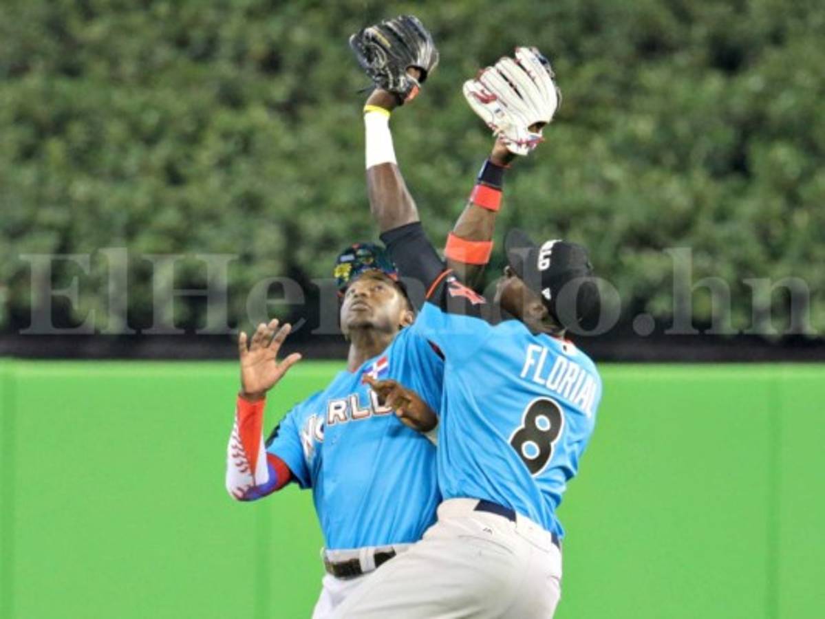 Hondureño Mauricio Dubón la rompe con un doblete en el juego de las futuras estrellas de la MLB