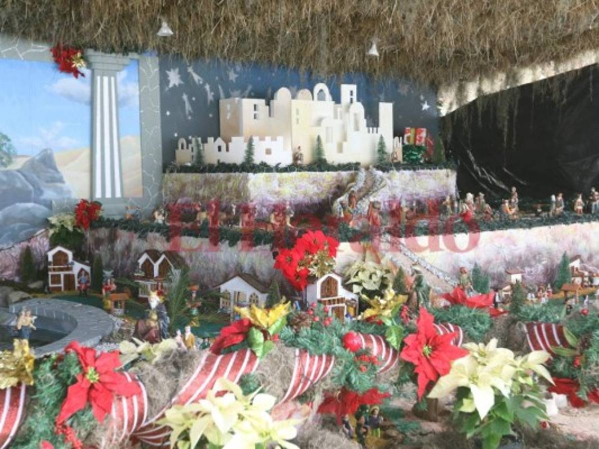 La capital de Honduras se convierte en el portal de Belén con mágicos nacimientos