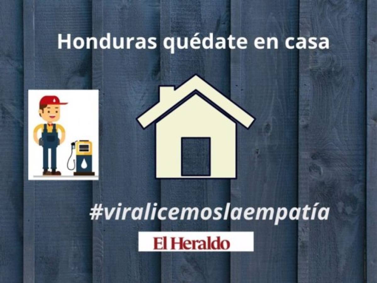 Hondureños se unen a campaña de EL HERALDO y desde casa agradecen a empleados de gasolineras