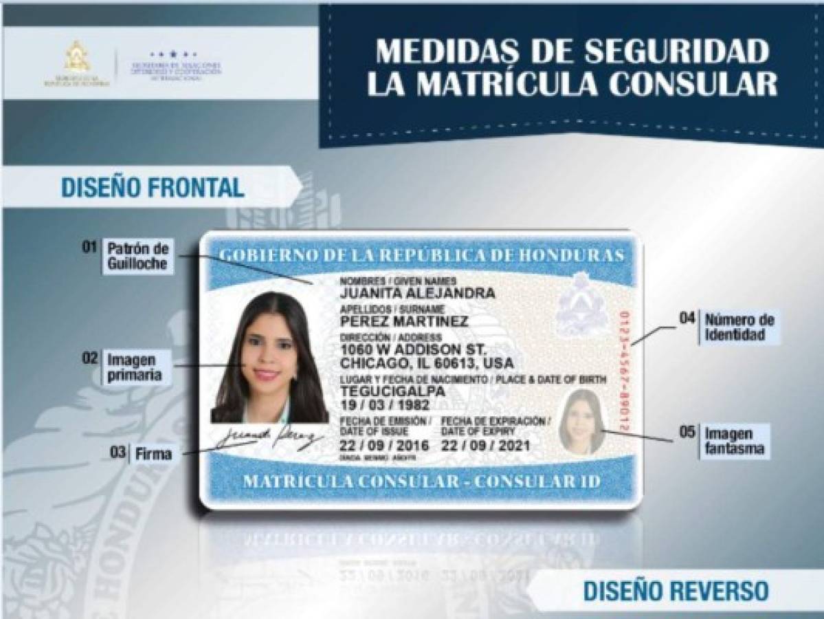 Hondureño, conozca las fechas para tramitar su ID consular en Estados Unidos