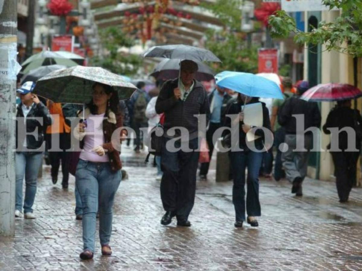 Honduras bajo lluvias y chubascos durante las próximas 48 horas