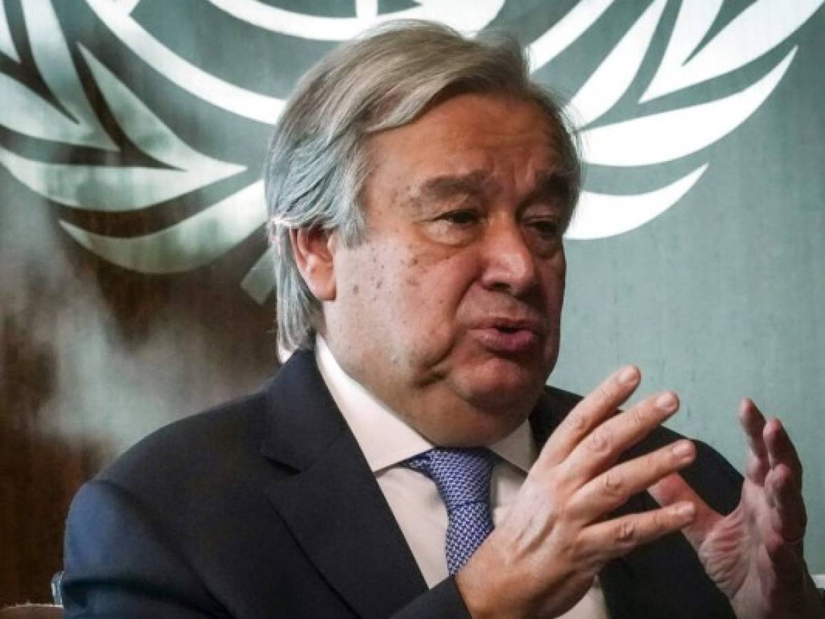 Jefe de la ONU pide declarar 'estado de emergencia climática' en el mundo