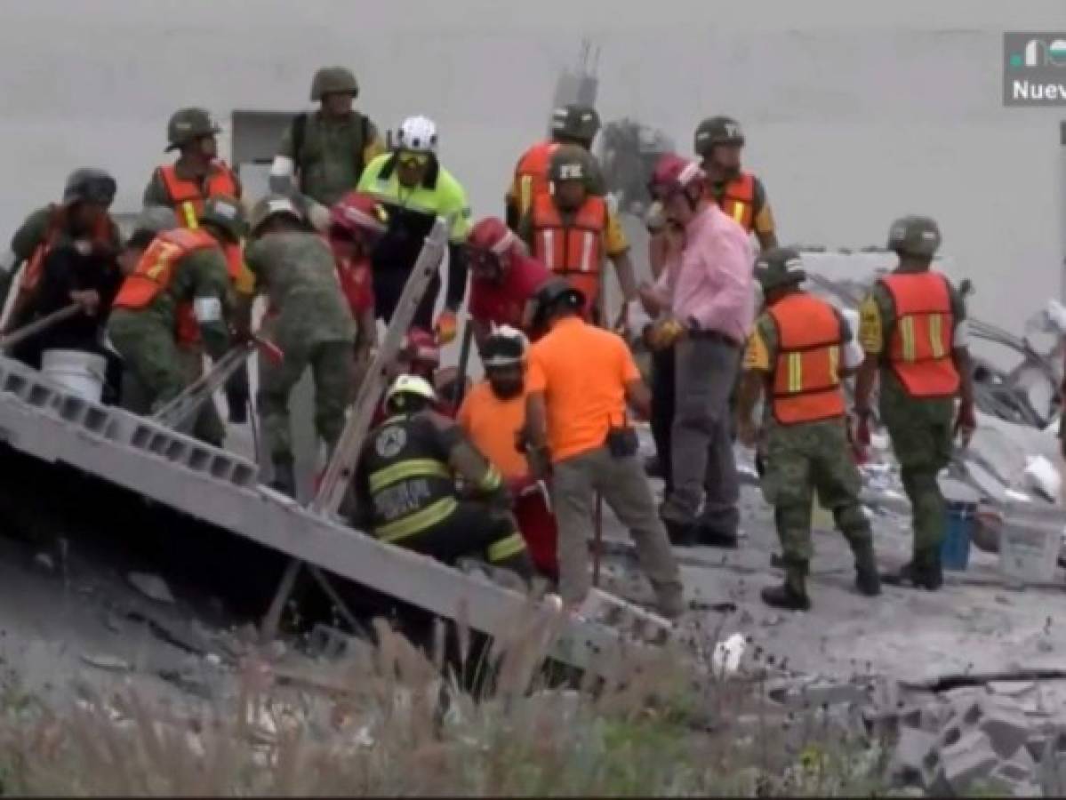 Mueren 7 personas en derrumbe de centro comercial en norte de México