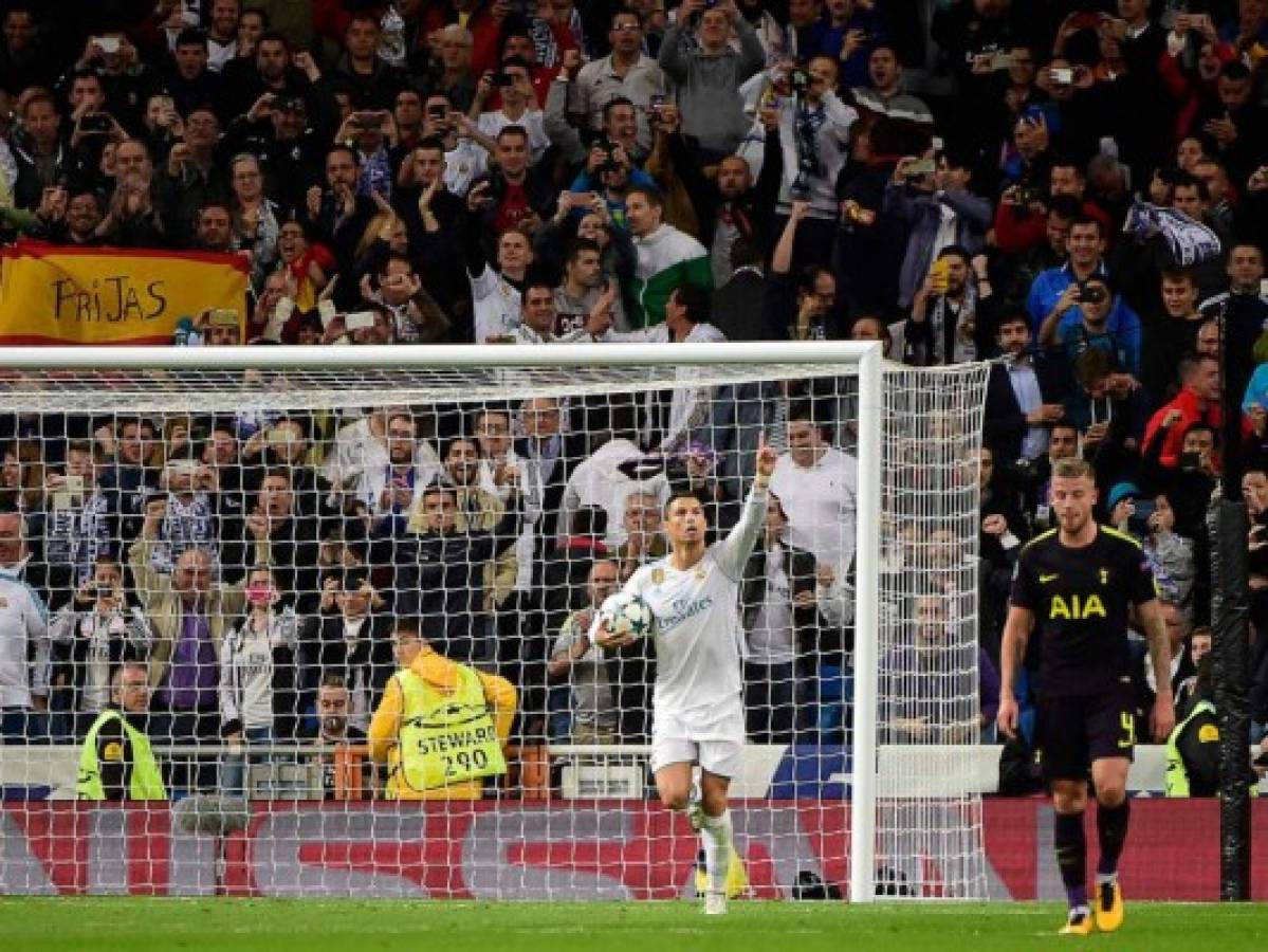 Real Madrid no pudo con el Tottenham y empataron 1-1 en el Bernabéu