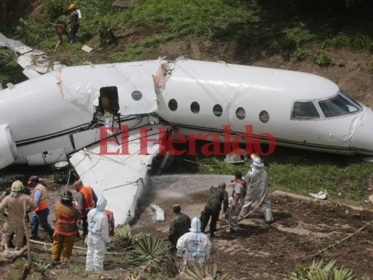Avión que se salió de la pista en el Aeropuerto Toncontín tenía solo 14 días con licencia