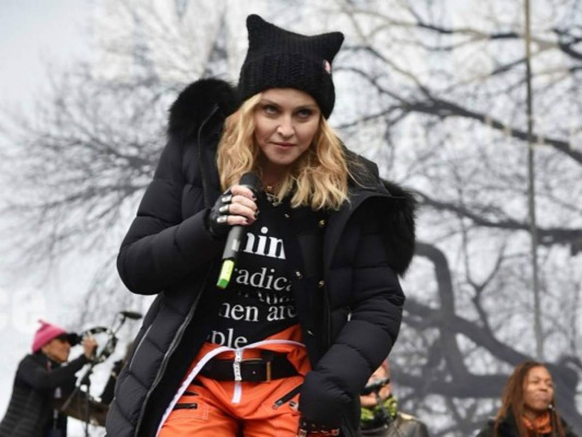 Así fue el discurso de Madonna en la Marcha de las Mujeres en Washington