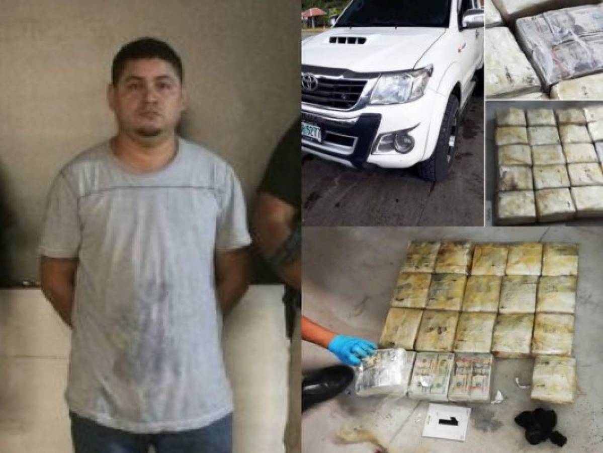 A La Tolva envían a hondureño que ocultó fuerte cantidad de dólares en un vehículo