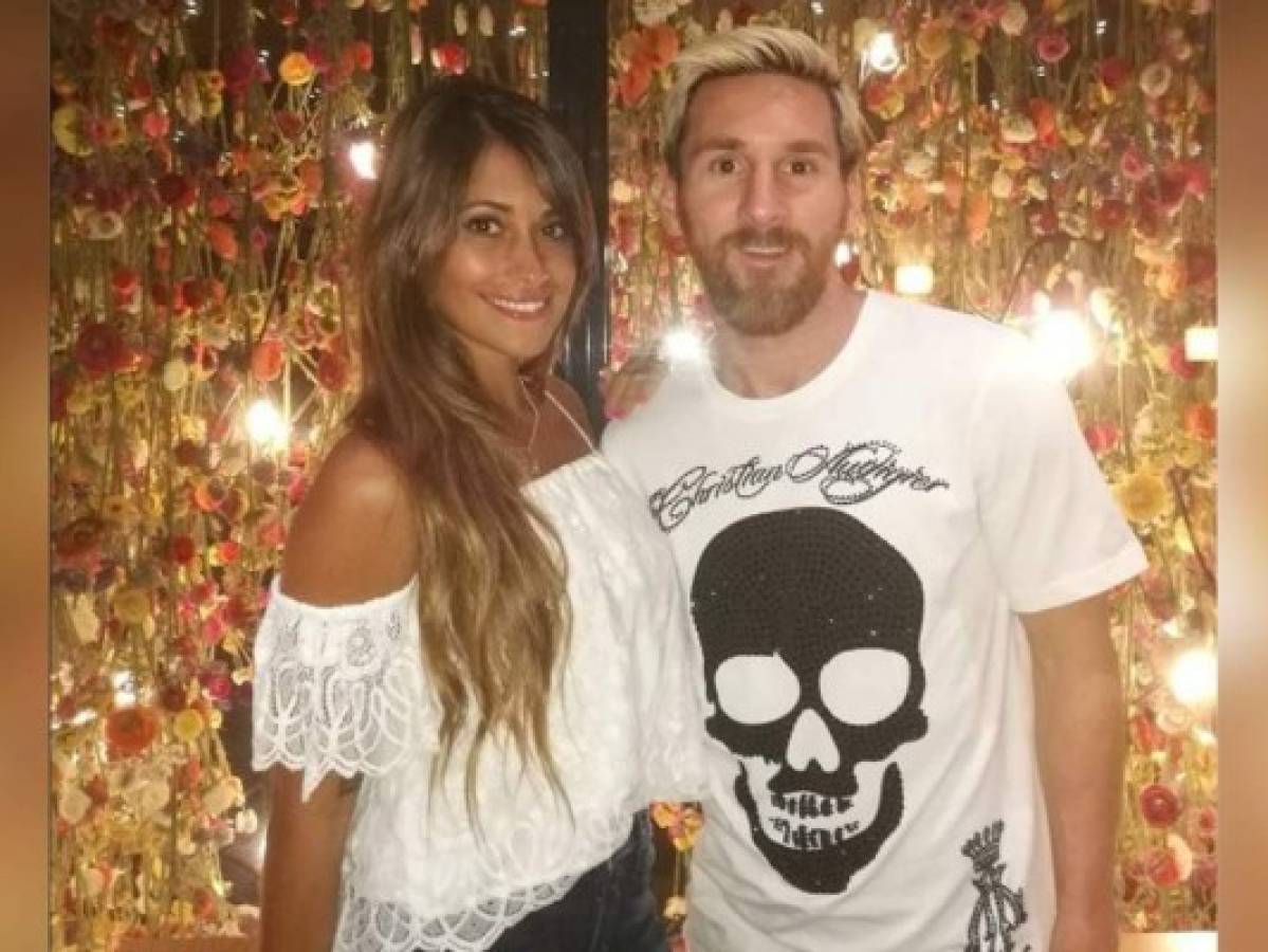Lionel Messi celebró el cumpleaños de Antonella Roccuzzo y lo compartió en Instagram