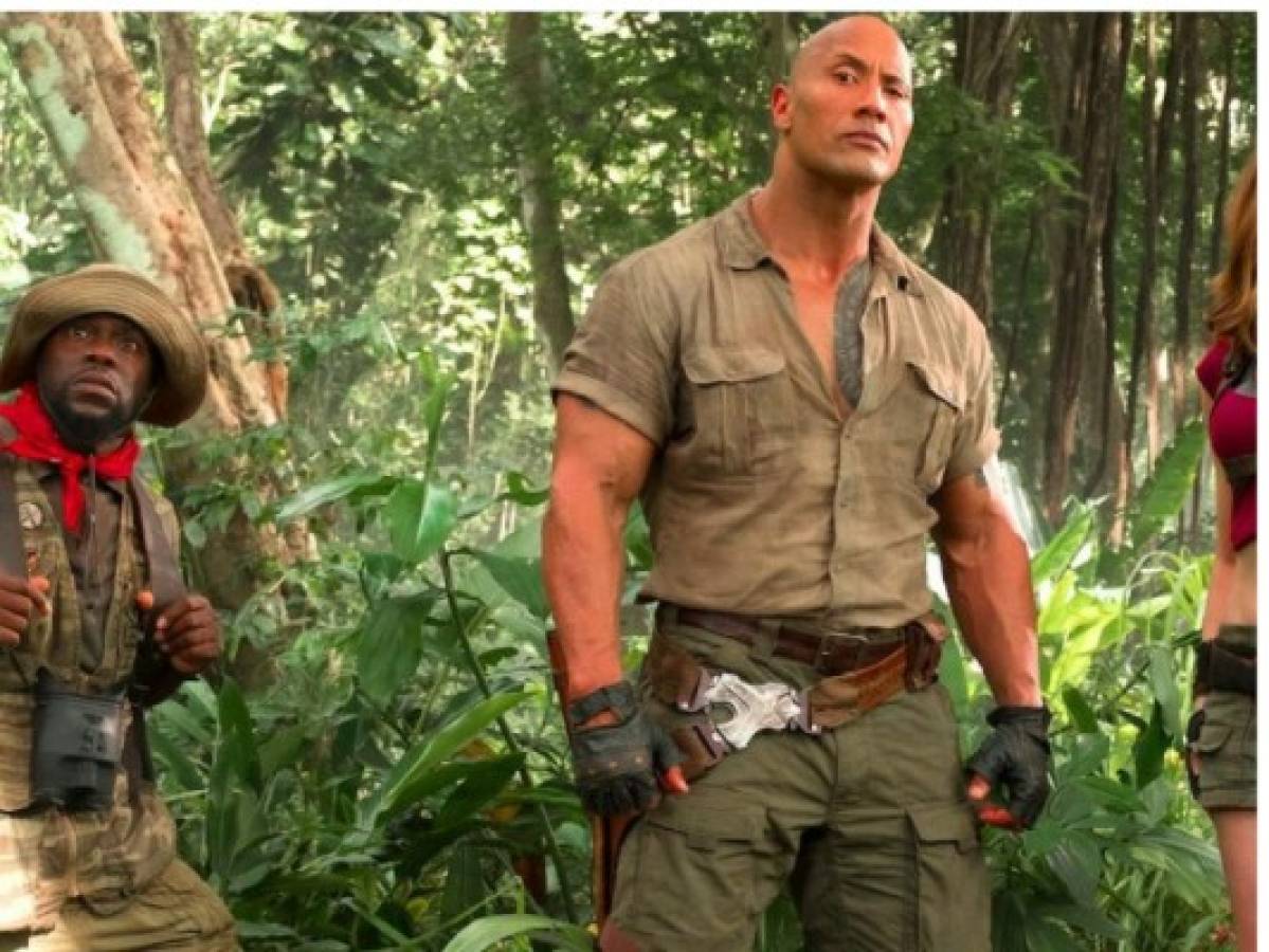 'Jumanji” destrona a 'Star Wars” en taquilla de Estados Unidos