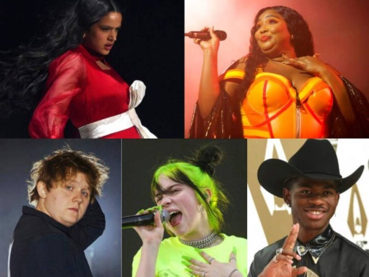 Lizzo, Lil Nas y Eilish dominan los Grammy, Rosalía nominada