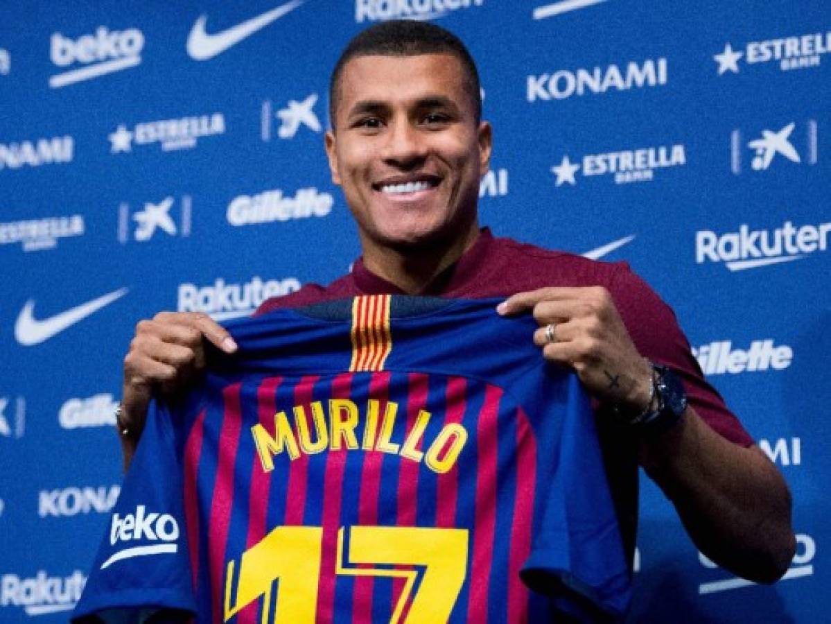 FC Barcelona presenta a su nuevo defensa, el colombiano Jeison Murillo