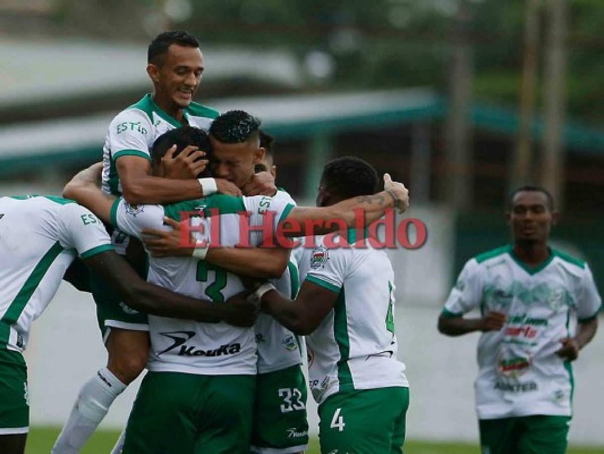 Marathón le ganó 2-3 a Platense en estadio Excélsior de Puerto Cortés
