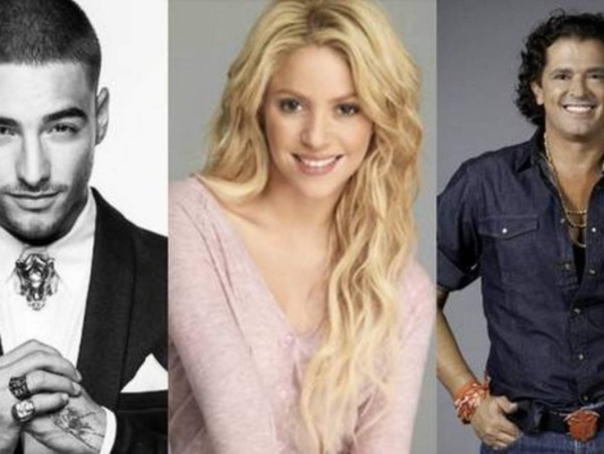 Maluma, Shakira y Carlos Vives orgullosos de Colombia pese a salida del Mundial de Rusia
