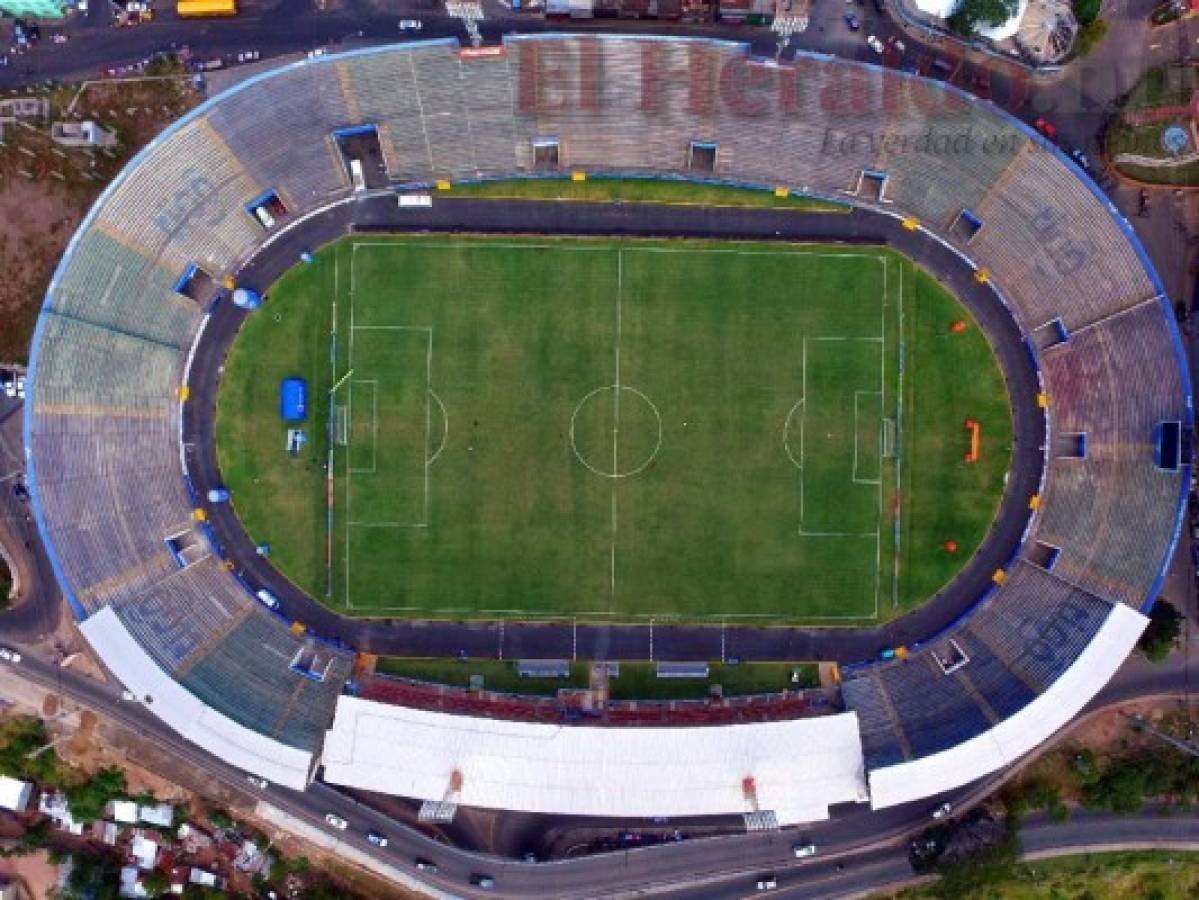 El Estadio Nacional es la casa del Olimpia y Motagua, además del escenario de partidos de la Selección de Honduras. (Foto: Johny Magallanes / EL HERALDO)