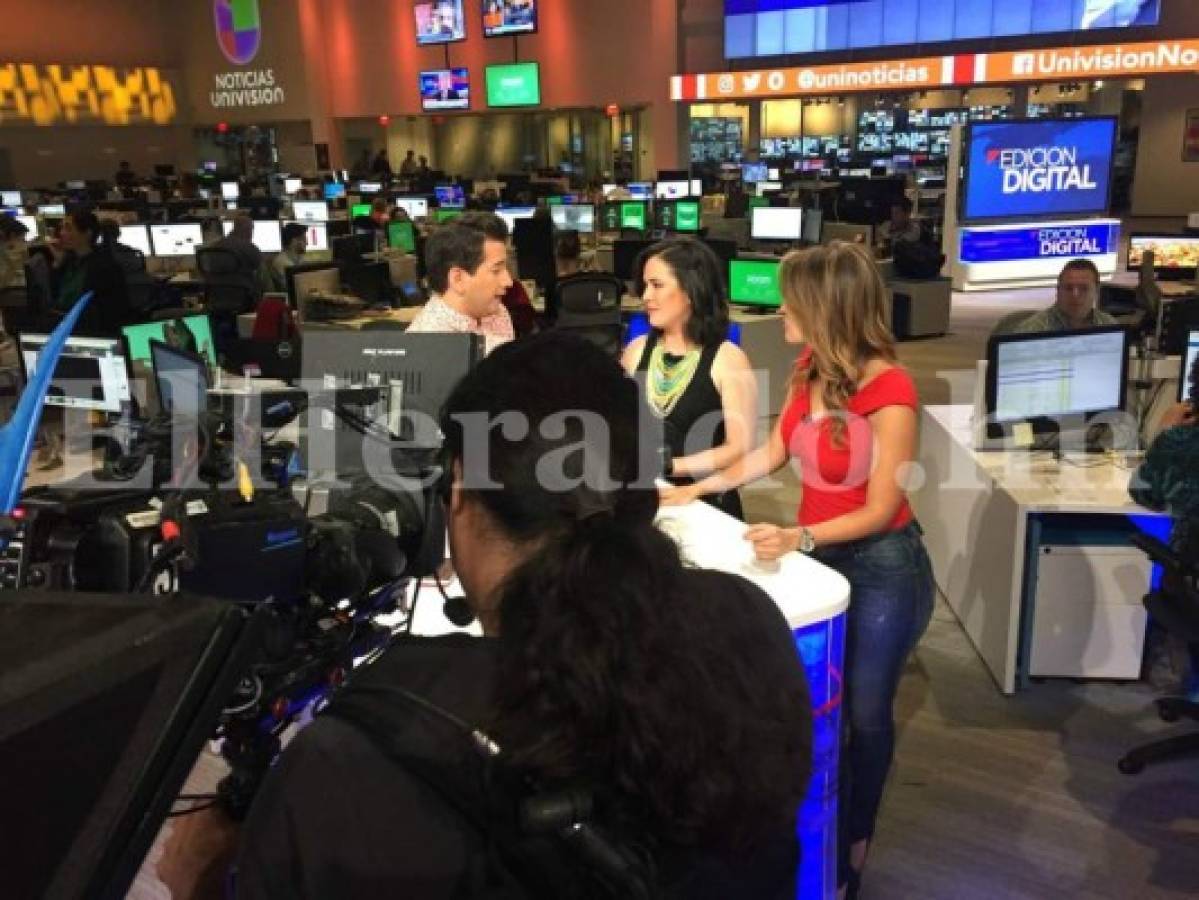 La hondureña Carolina Murillo destaca como productora de la cadena Univisión