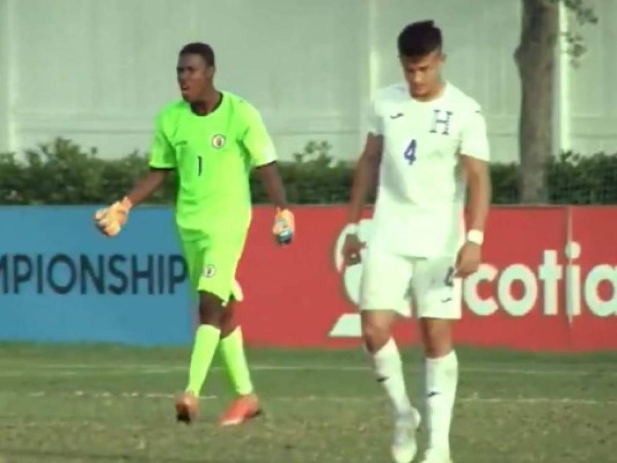 Selección Sub 17 de Honduras cae en penales ante Haití y no clasifica al Mundial de Brasil 2019  