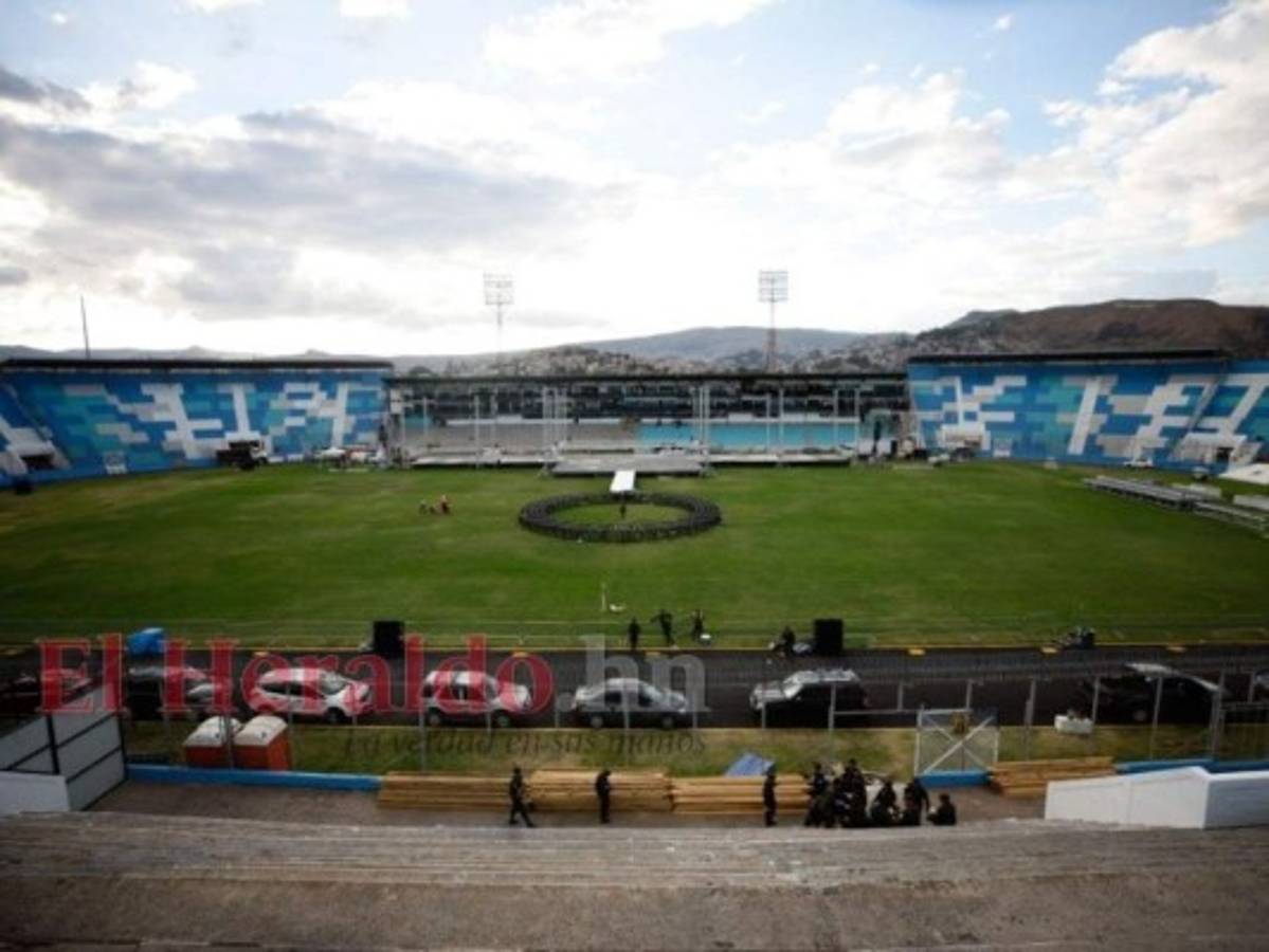 Dan últimos retoques al Estadio Nacional para toma de posesión (FOTOS)