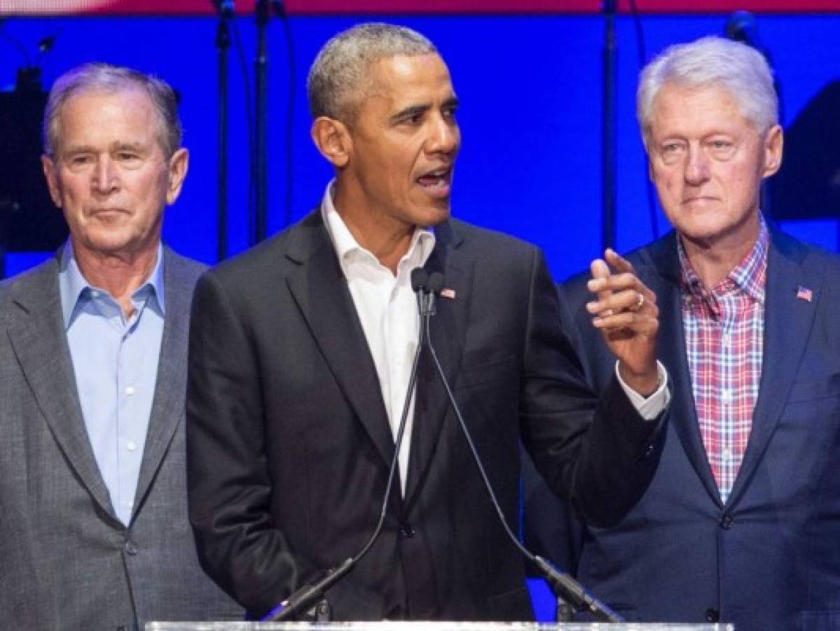 Obama, Bush y Clinton aseguran tener confianza para vacunarse contra el covid-19