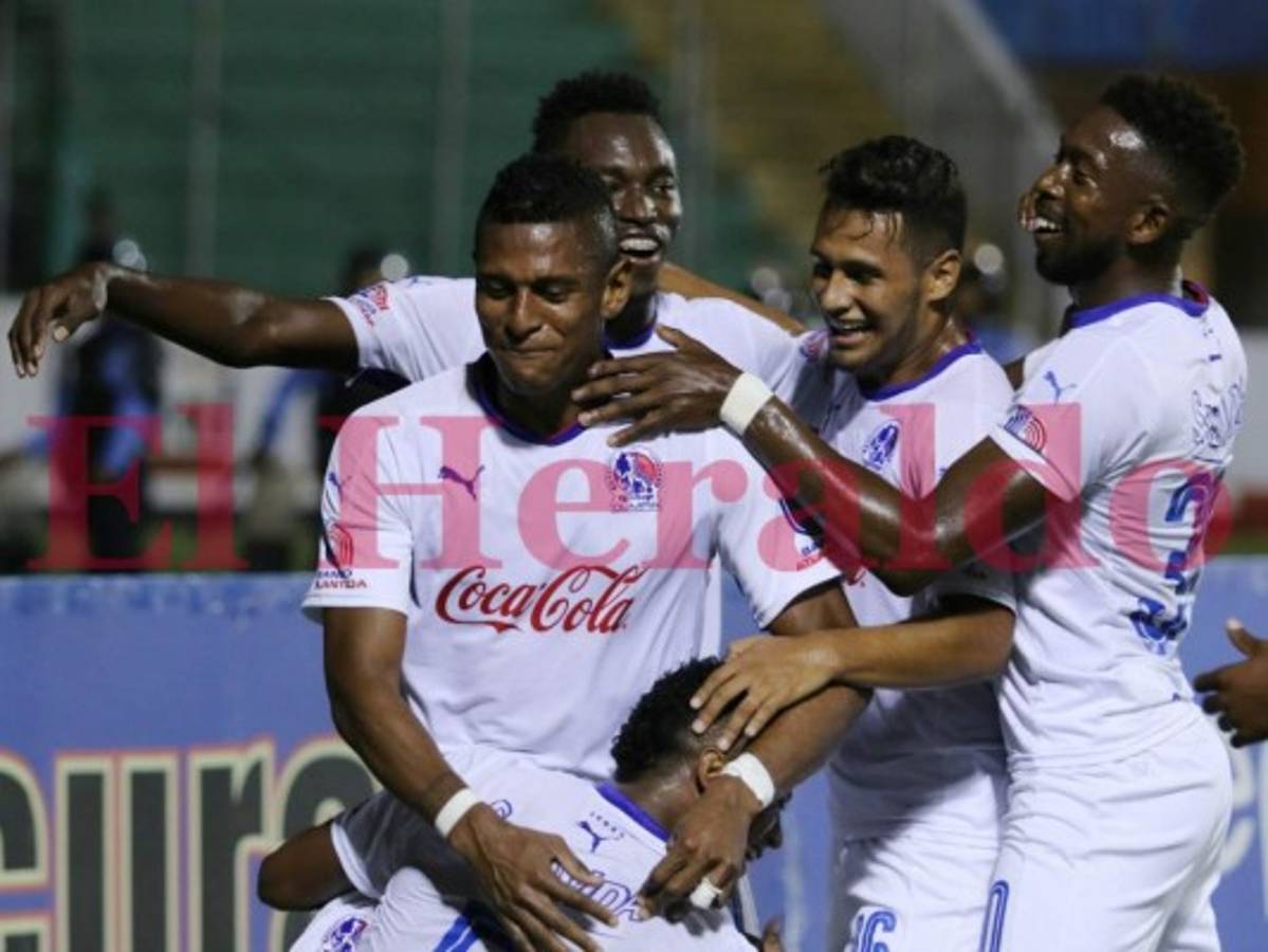 Olimpia golea al Motagua en el Nacional