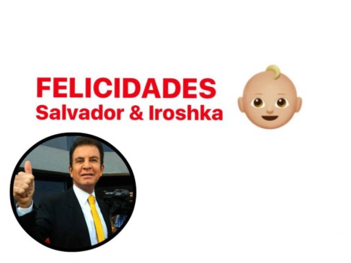 Locura en las redes sociales por anuncio de Salvador Nasralla que será papá