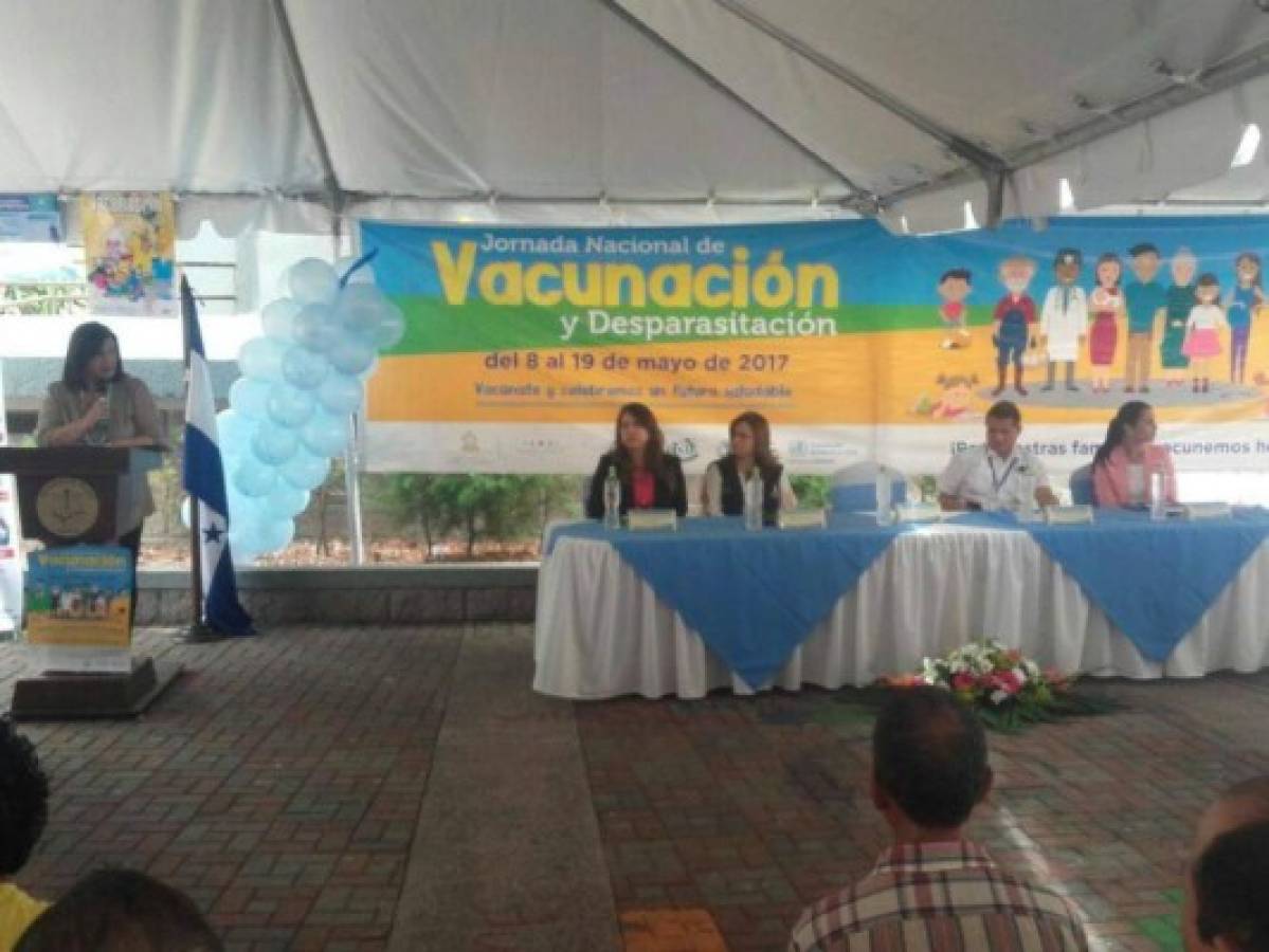 Honduras: Secretaría de Salud comenzó la jornada de vacunación y desparasitación