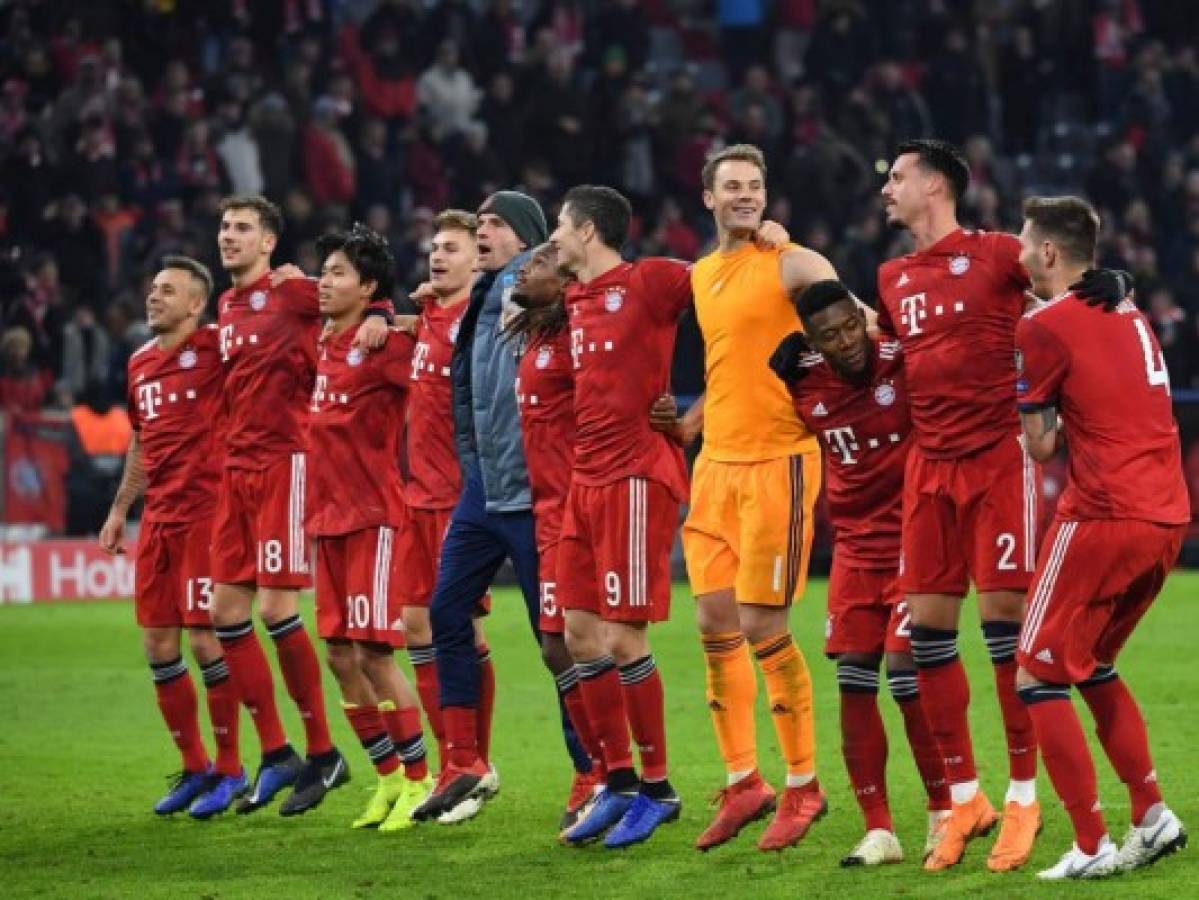 Bayern Múnich se clasifica a octavos de Champions tras golear al Benfica