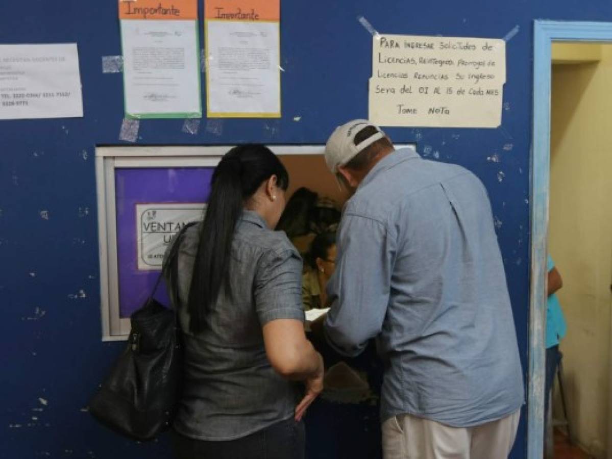 El 10% de las peticiones de traslado de docentes son por la inseguridad en la capital de Honduras