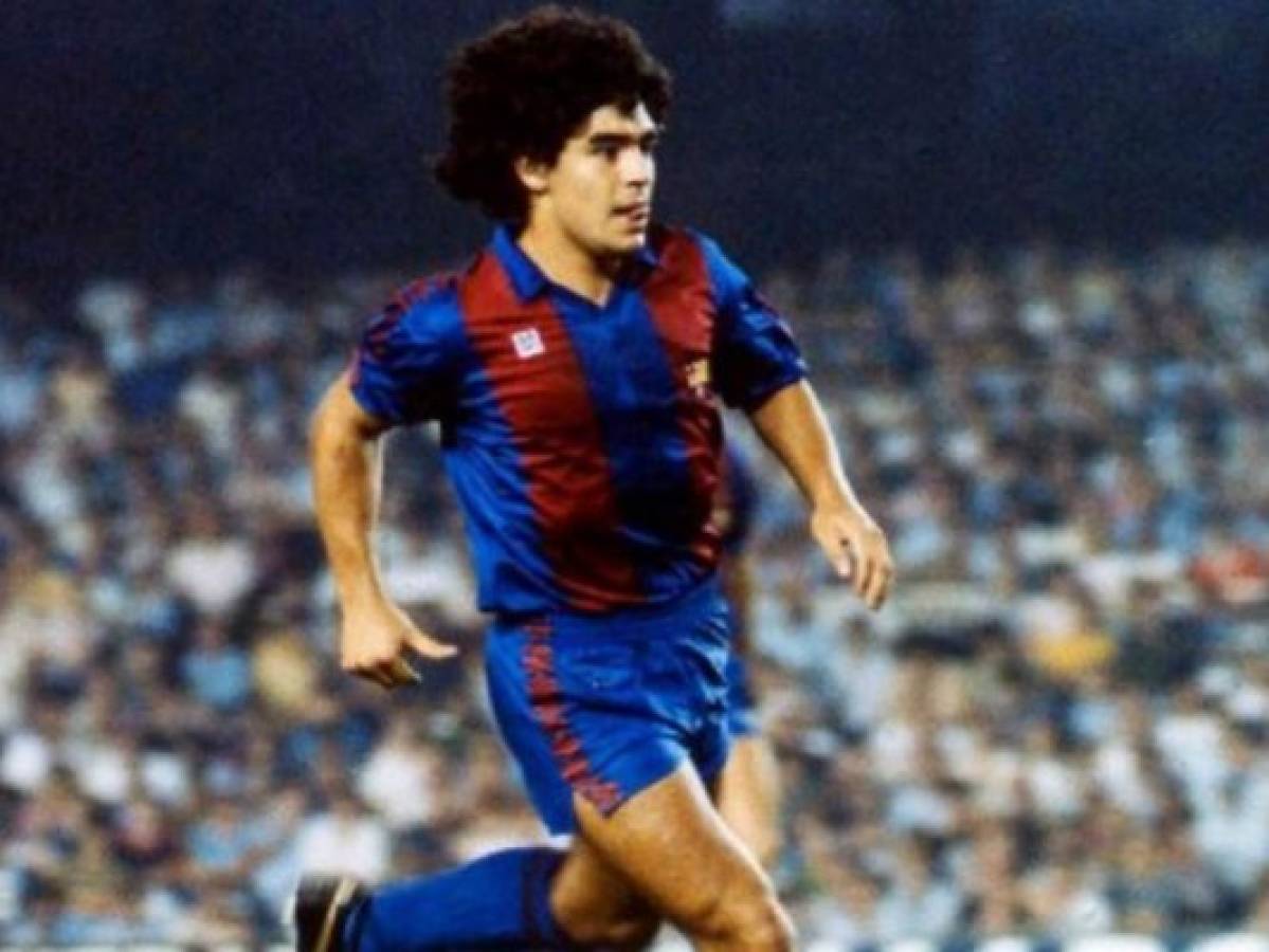 'Gracias por todo, Diego', se despide el Barcelona de su exjugador Maradona