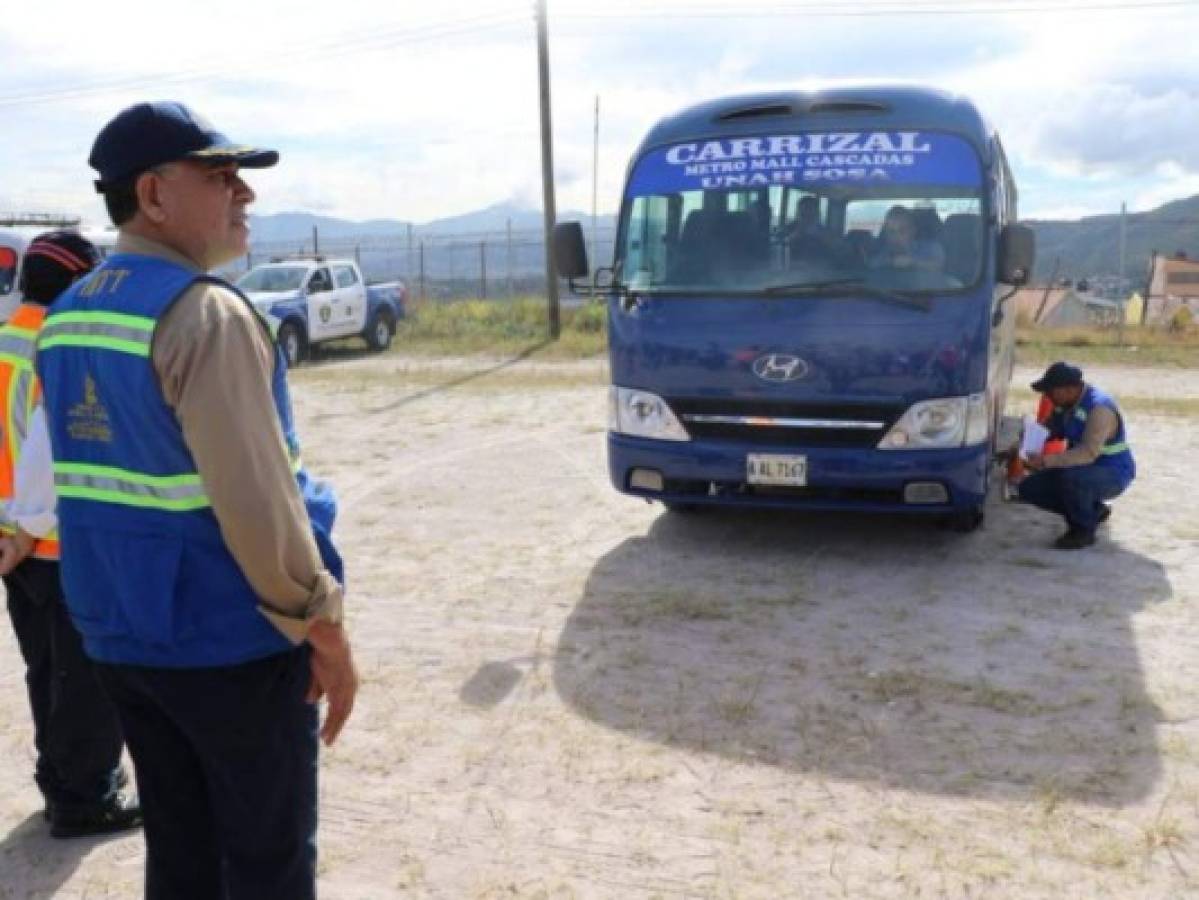 El Instituto Hondureño del Transporte Terrestre extiende permisos eventuales