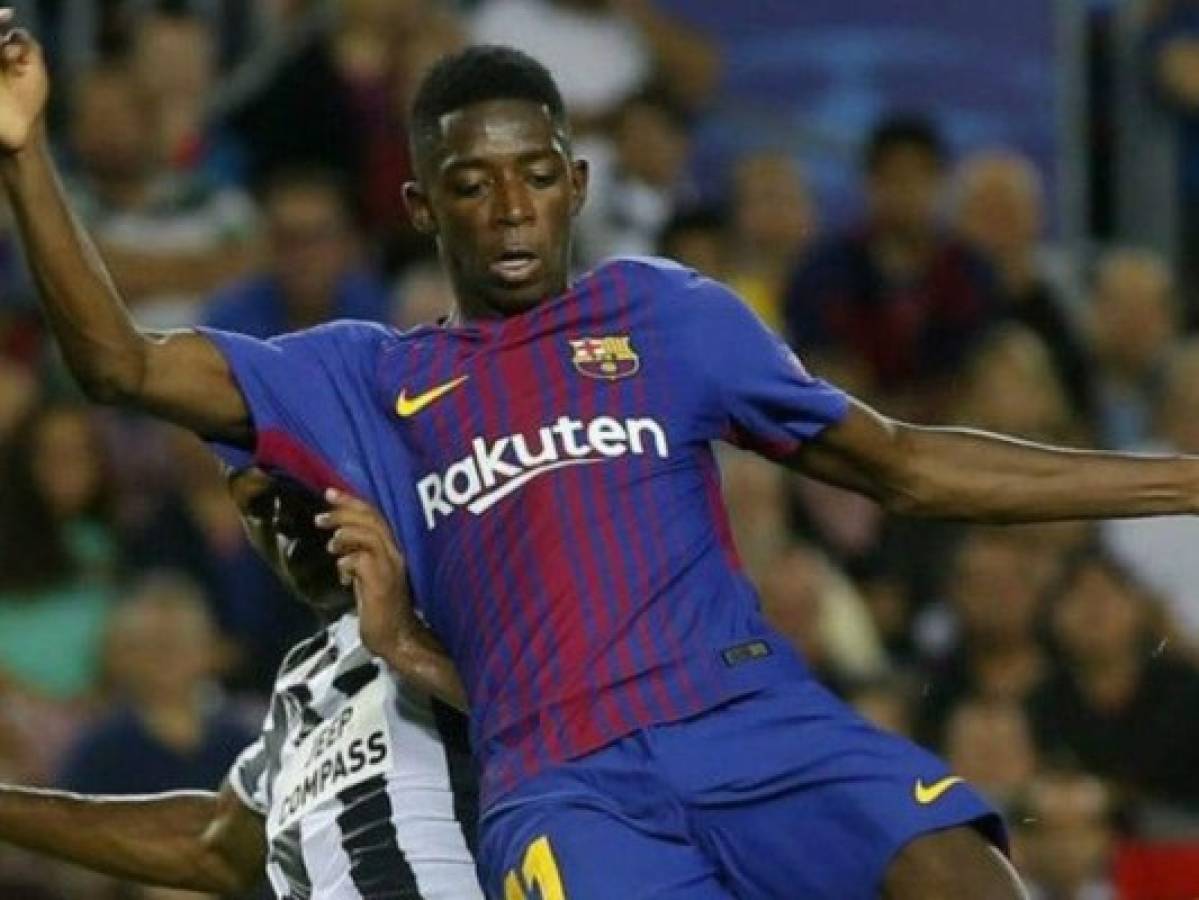 El francés Ousmane Dembele listo para volver a jugar con el Barcelona