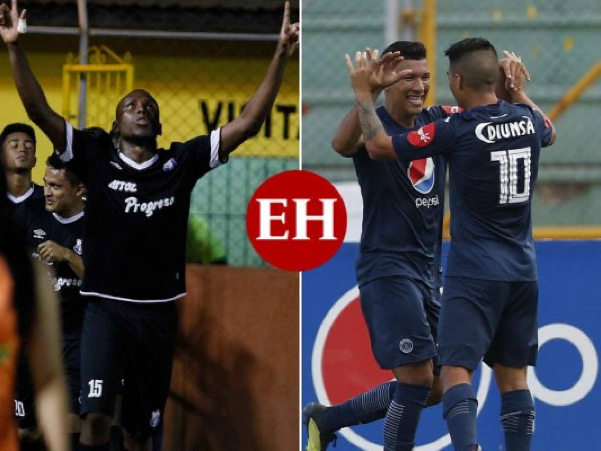 Motagua sigue en el tercer lugar de la tabla al ganar 0-1 ante en Honduras Progreso