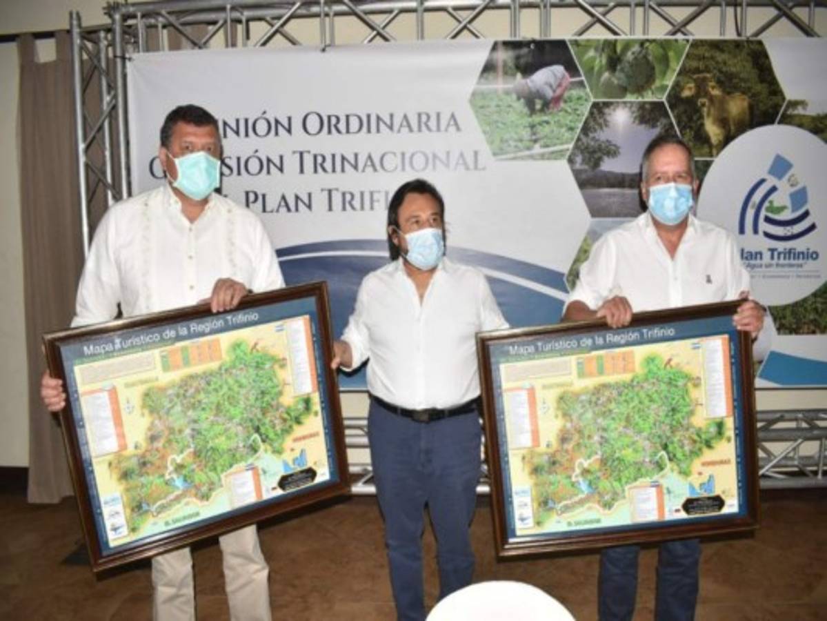 Vicepresidentes del Triángulo Norte revisan avances del Plan Trifinio