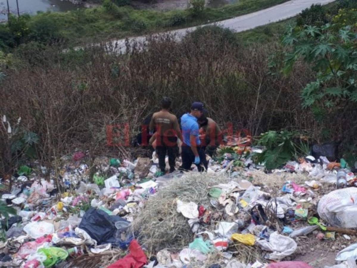 Encuentran cadáver de un hombre en basurero de la colonia Sagastume