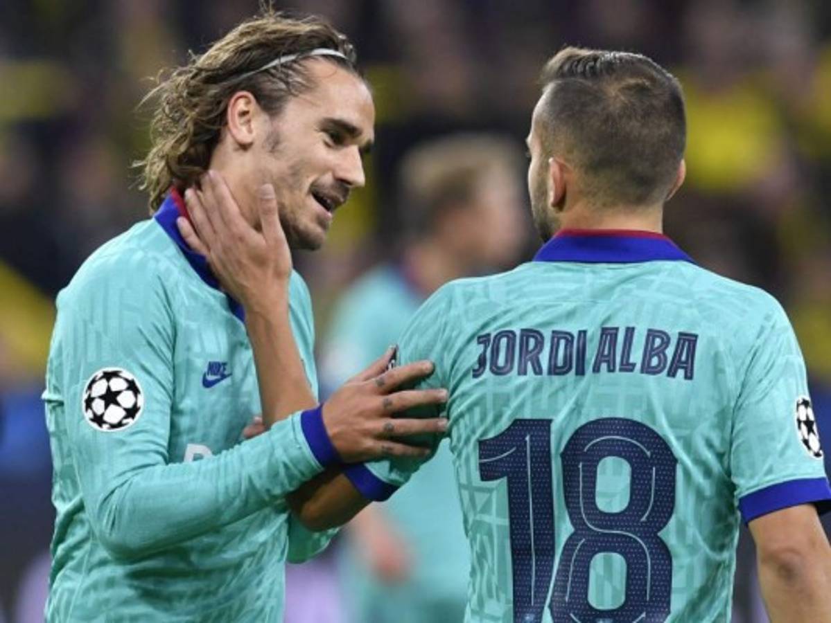 Jordi Alba sufre una lesión muscular y podría ser baja dos semanas