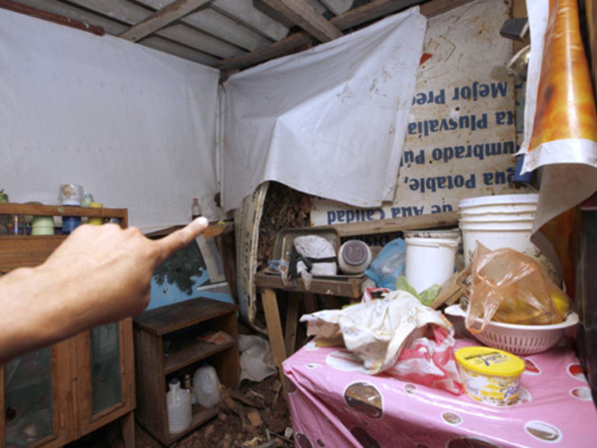 Alerta por deslizamiento en La Fraternidad tras 30 minutos de lluvia