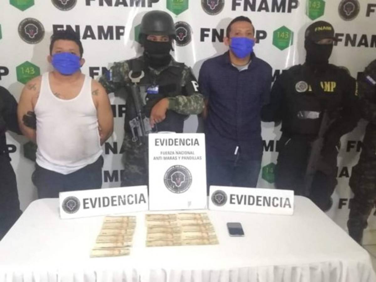 Caen tres supuestos extorsionadores de la pandilla 18 en la capital