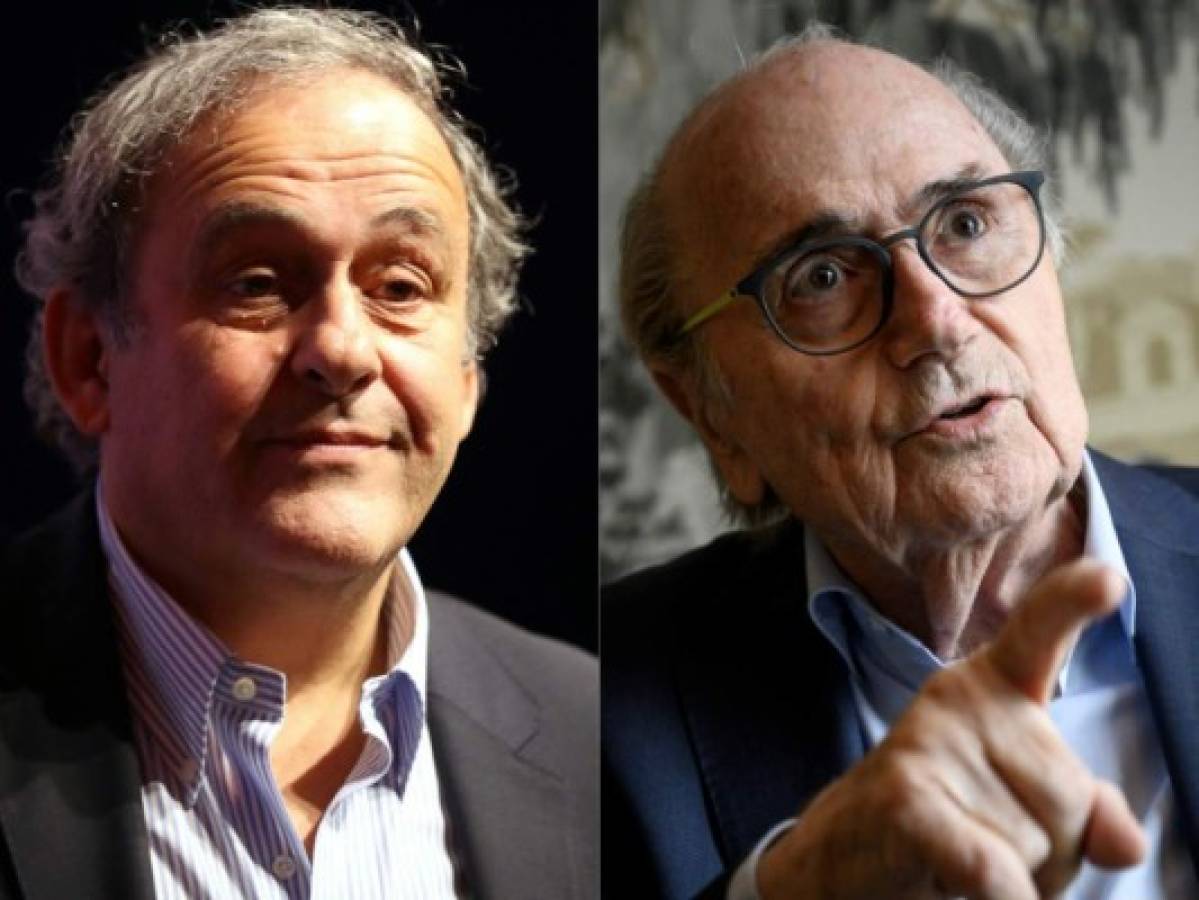Platini y Blatter son acusados de estafa en Suiza
