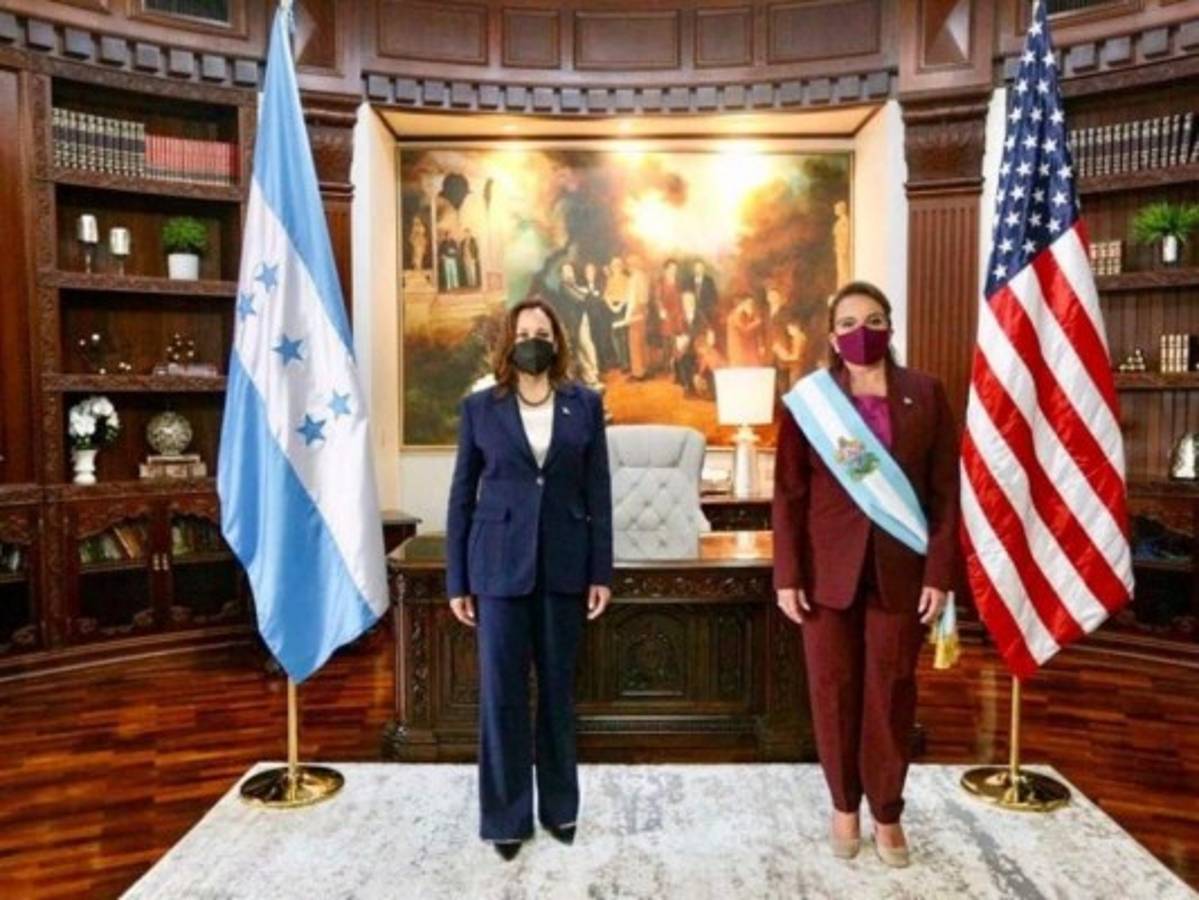 Kamala Harris anuncia ayuda financiera y envío de más vacunas anticovid a Honduras  