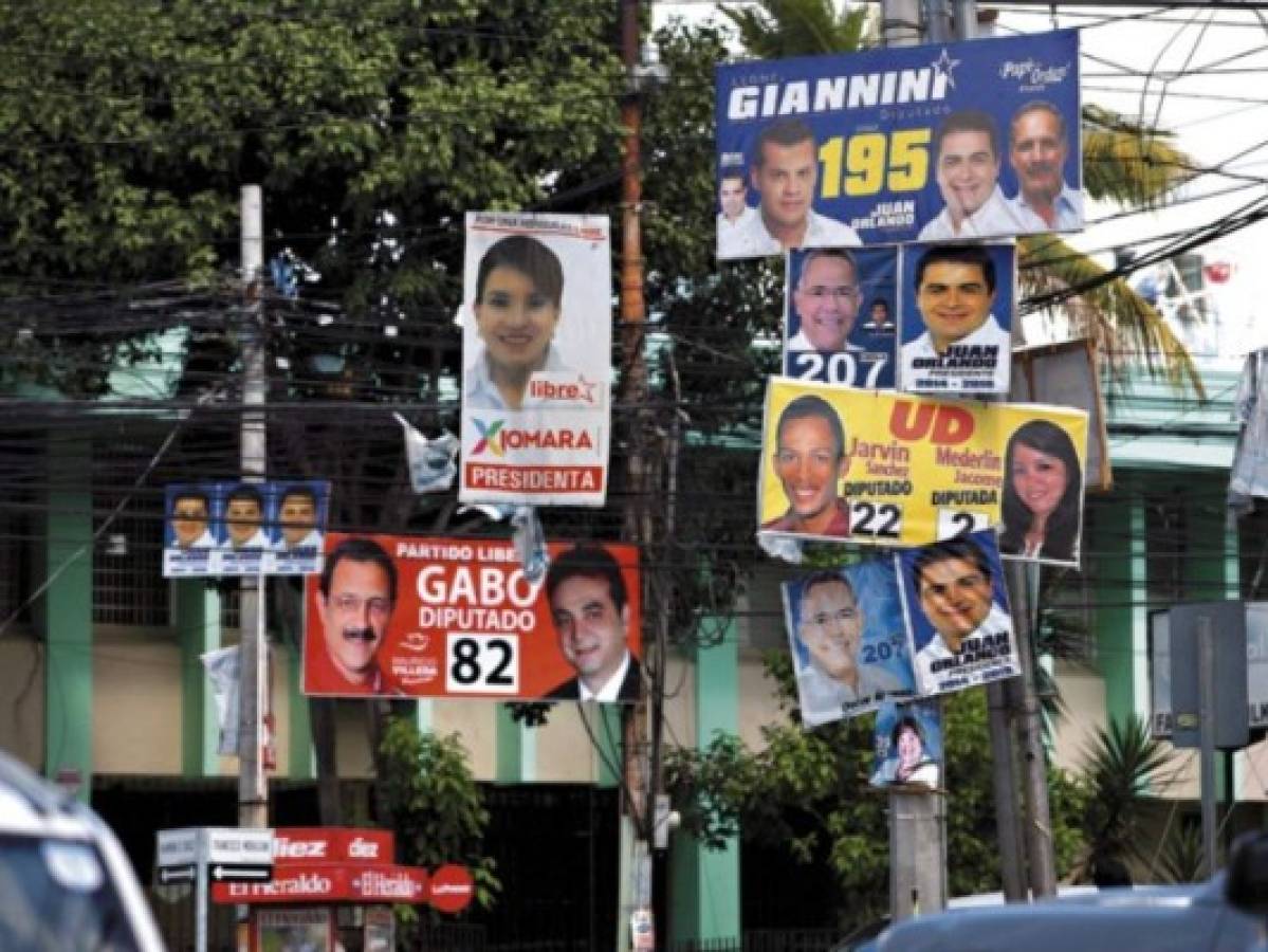 Propaganda electoral en Honduras inicia el sábado 23 de enero