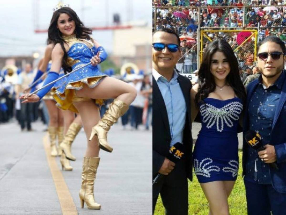 Campanita reaparece en los desfiles hondureños como presentadora de Televicentro