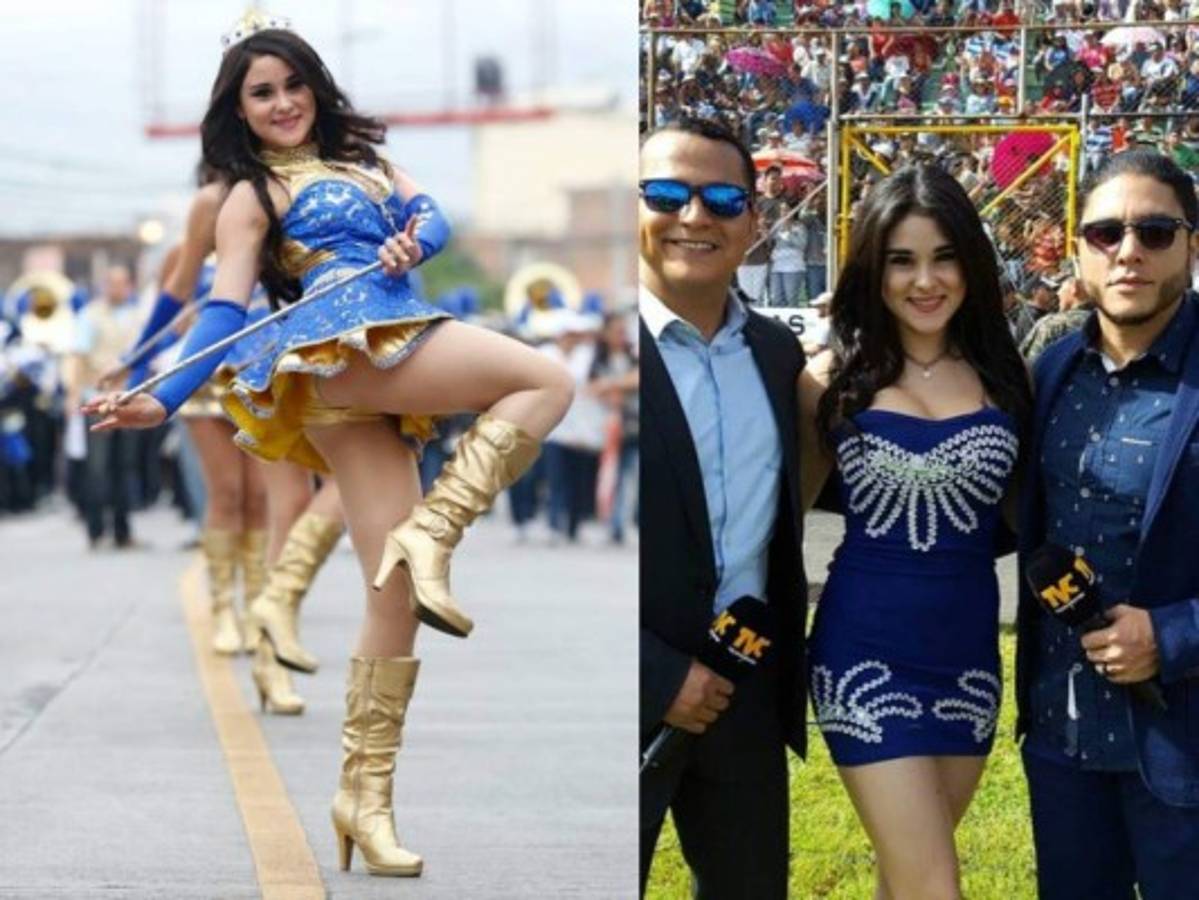 Campanita reaparece en los desfiles hondureños como presentadora de Televicentro