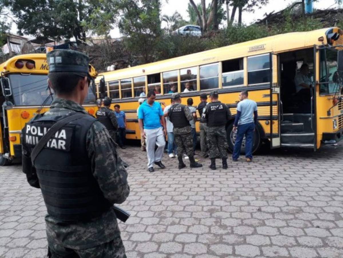 Crearán una Fuerza Nacional de Apoyo al Transporte en la capital