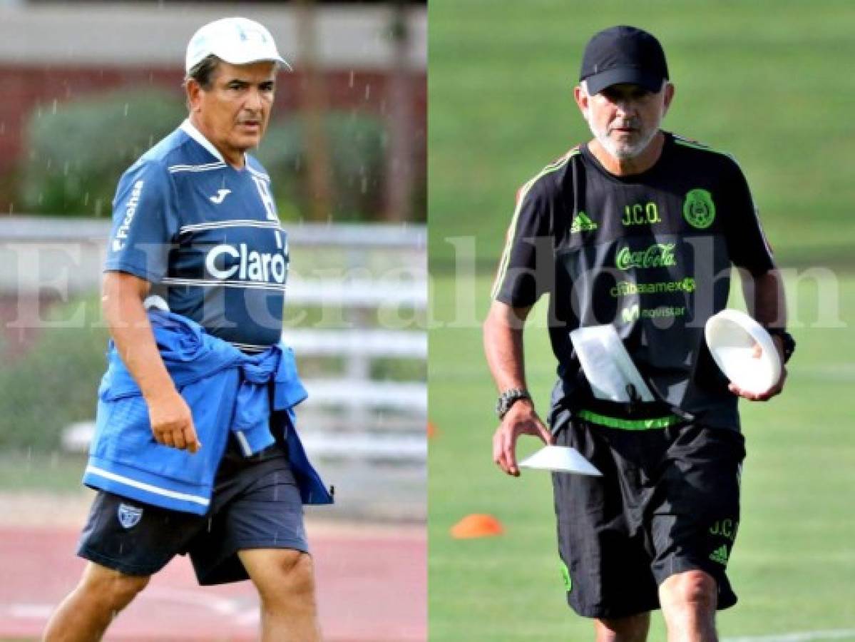 Mexicanos sorprendidos porque Jorge Luis Pinto y Juan Carlos Osorio tienen el mismo estilo para entrenar
