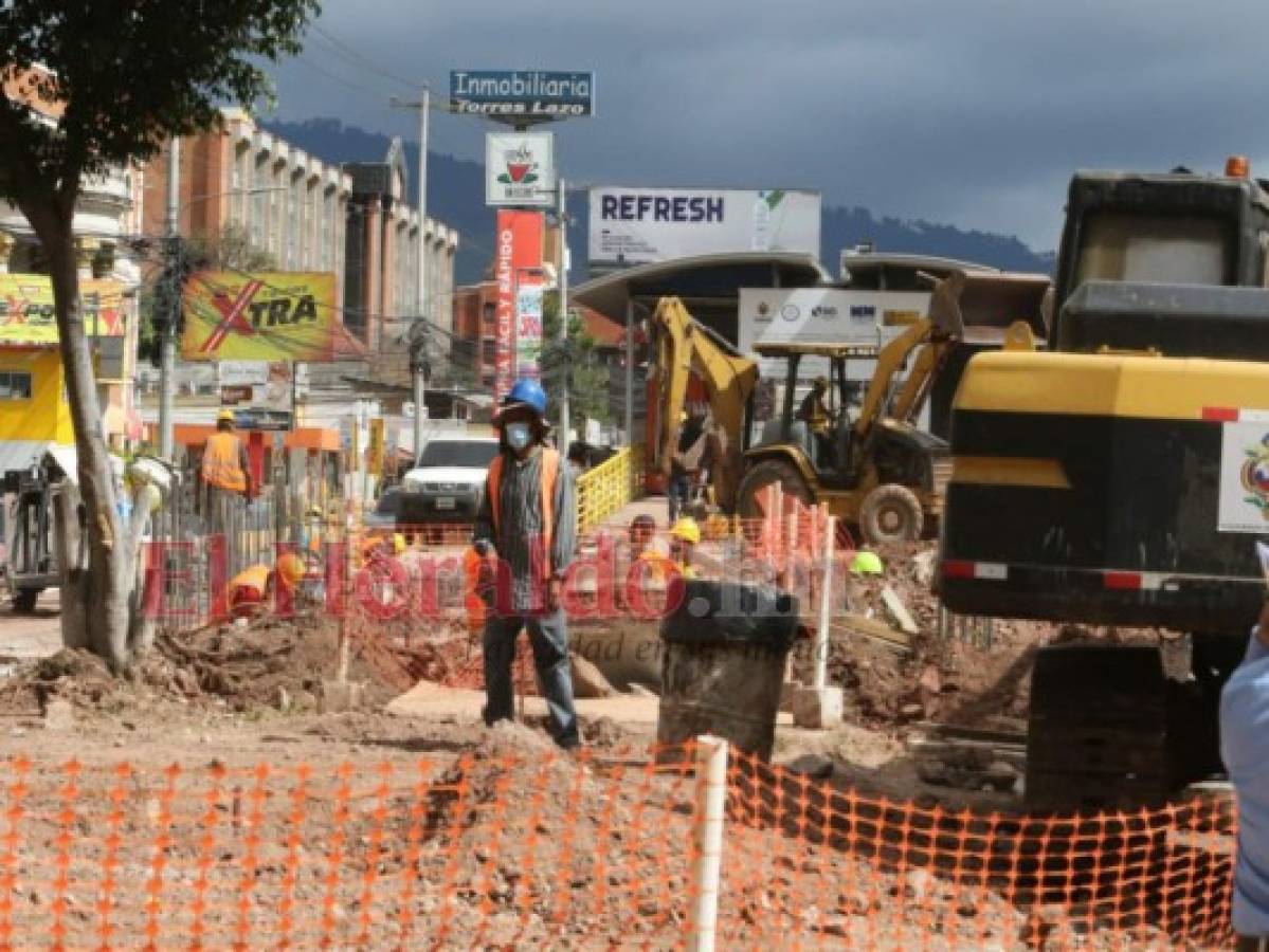 Cerrados cuatro puntos de la capital de Honduras