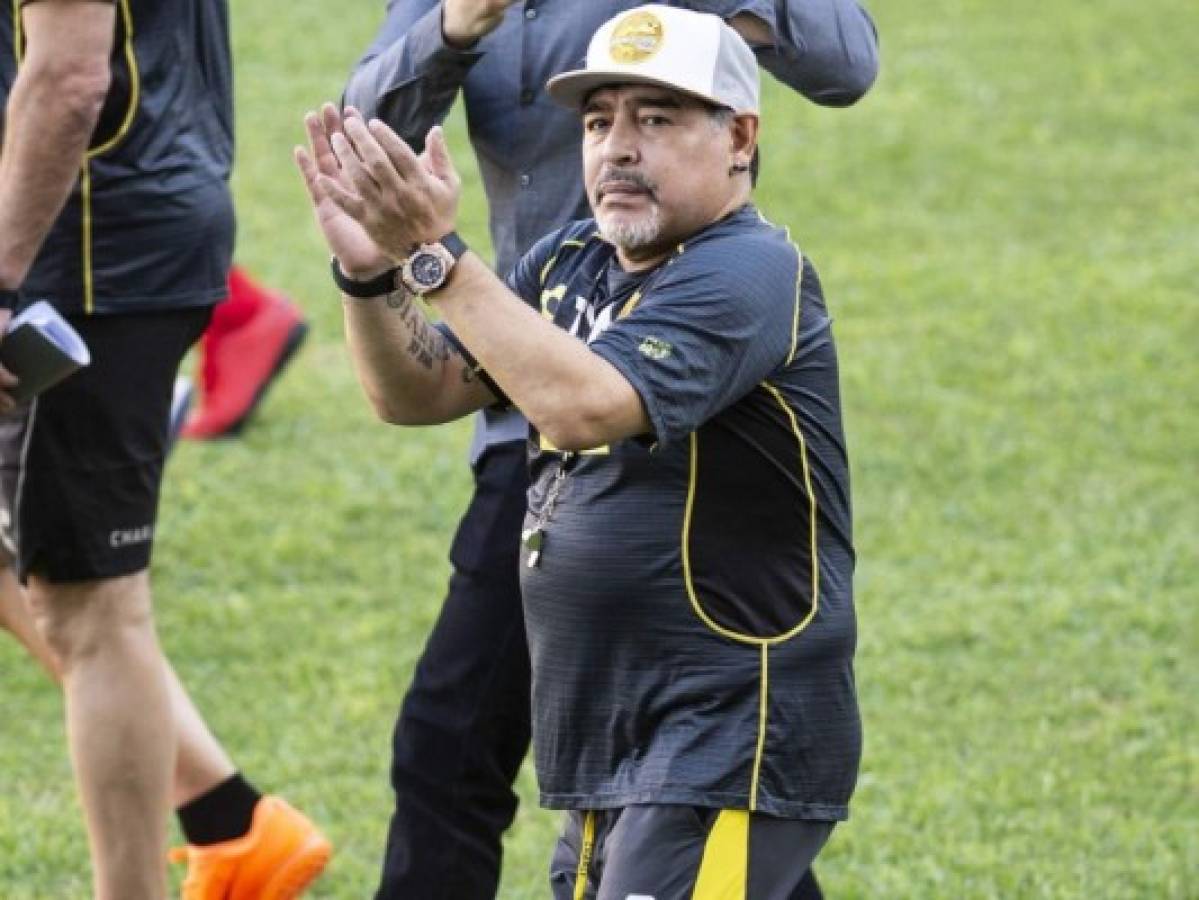 Diego Armando Maradona: 'No venimos a vacacionar' en México