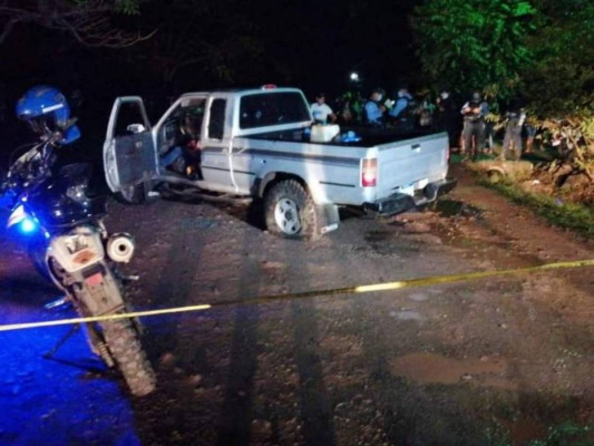Nueva masacre: Matan a tres hombres y un menor de cinco años en Olancho
