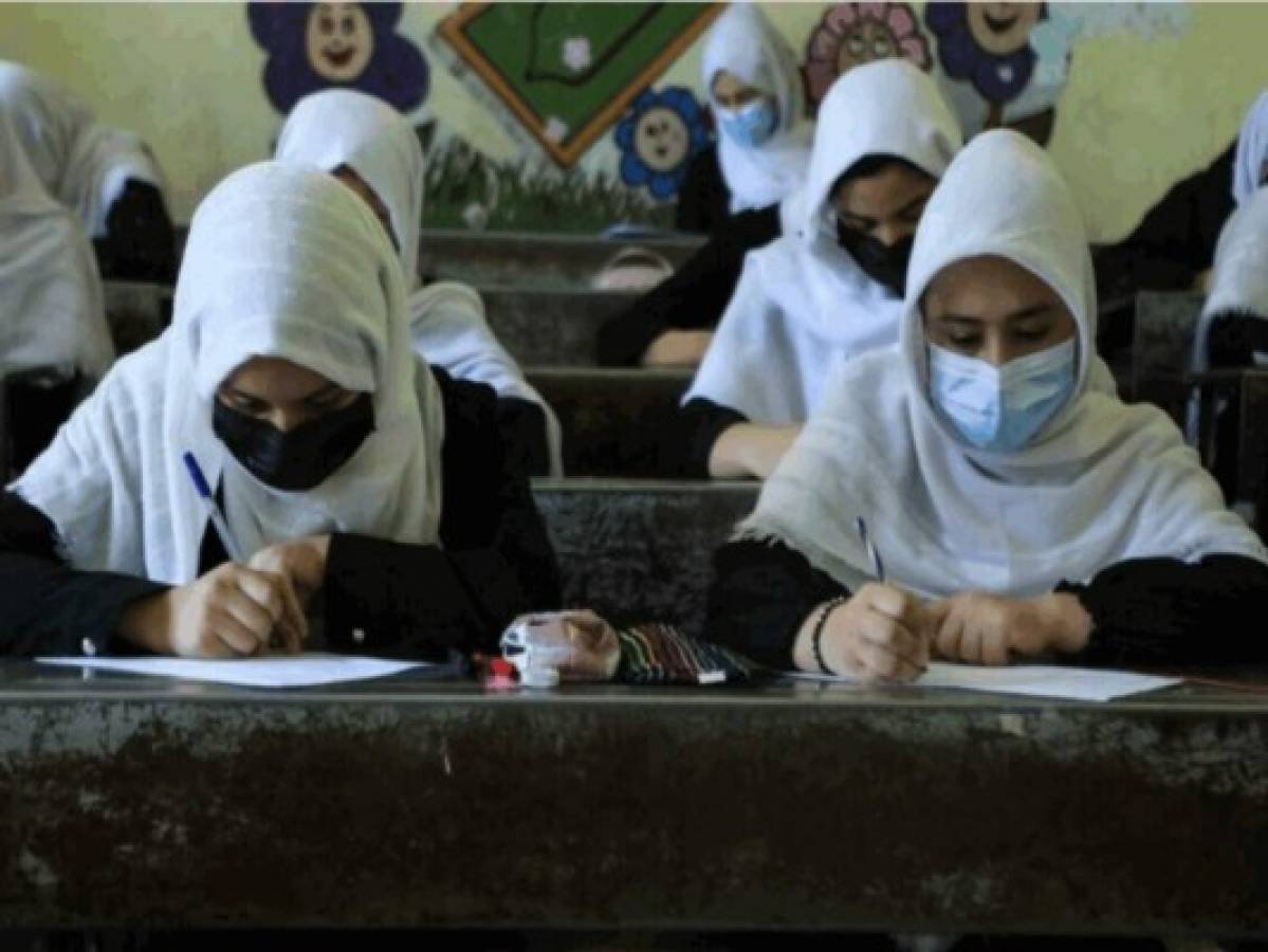 Talibanes confirman que mujeres podrán estudiar, pero separadas de los hombres