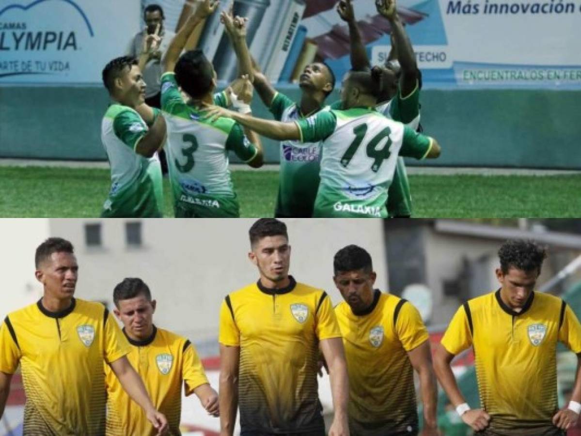 Juticalpa empata 3-3 ante Real de Minas en Olancho