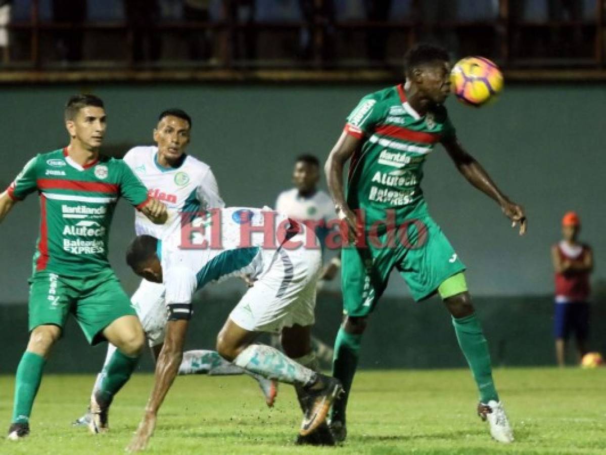 Juticalpa humilló 3-0 a Marathón en la jornada 13 del Apertura en el Juan Ramón Brevé Vargas